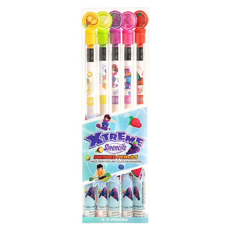 Xtreme Smencils – Scented Pencils – 5 Pack