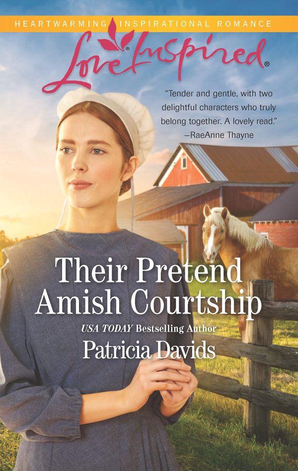 Their Pretend Amish Courtship (The Amish Bachelors, 4) Davids, Patricia