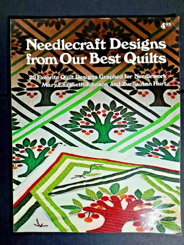 Needlecraft designs from our best quilts: 20 favorite quilt designs graphed for needlework Mary Elizabeth Johnson and Zuelia Ann Hurt