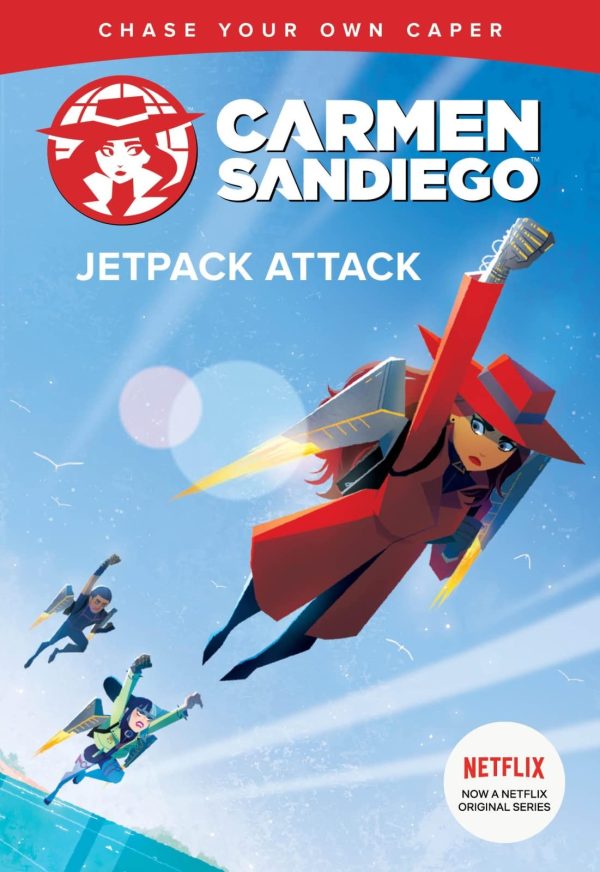 Jetpack Attack (Carmen Sandiego Chase-Your-Own Capers) Houghton Mifflin Harcourt