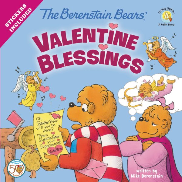 The Berenstain Bears' Valentine Blessings: A Valentine's Day Book For Kids (Berenstain Bears/Living Lights: A Faith Story) [Paperback] Berenstain, Mike