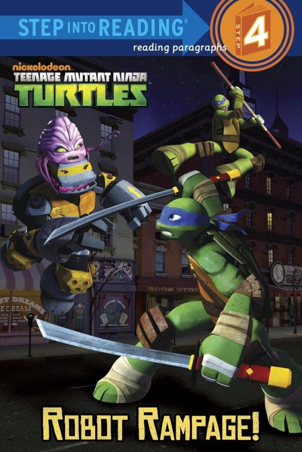 Robot Rampage! (Teenage Mutant Ninja Turtles) (Step into Reading) [Paperback] Webster, Christy and Spaziante, Patrick