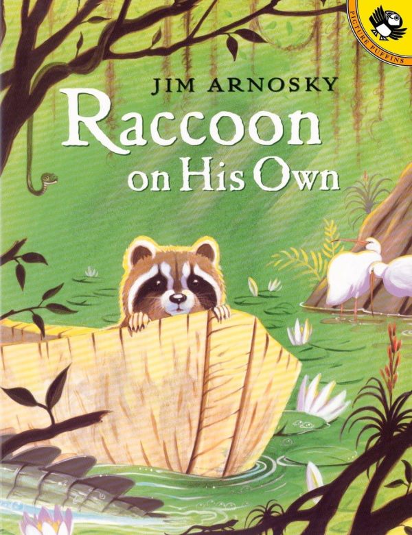 Raccoon On His Own (Picture Puffin Books) [Paperback] Arnosky, Jim