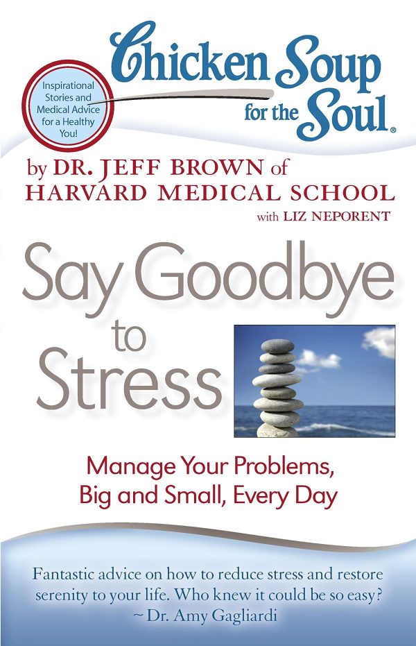 Chicken Soup for the Soul: Say Goodbye to Stress: Manage Your Problems, Big and Small, Every Day [Paperback] Brown, Dr. Jeff and Neporent, Liz