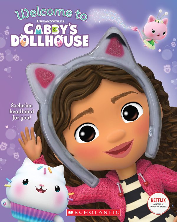 Welcome to Gabby's Dollhouse (Gabby's Dollhouse Storybook with Headband) [Novelty Book] Martins, Gabhi