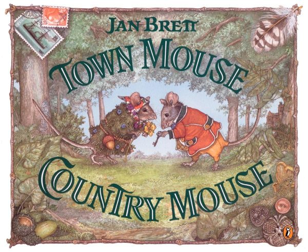 Town Mouse, Country Mouse [Paperback] Brett, Jan