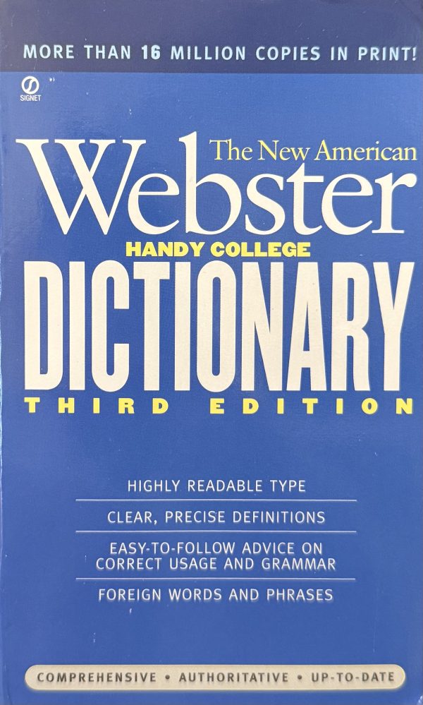 The New American Webster Handy College Dictionary