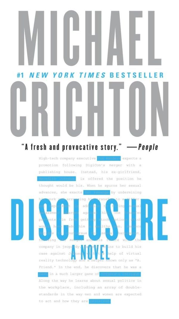 Disclosure: A Novel [Mass Market Paperback] Crichton, Michael