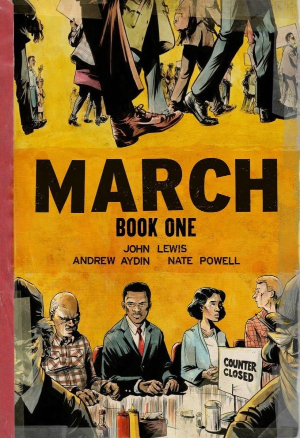 March: Book One [Paperback] John Lewis; Andrew Aydin and Nate Powell