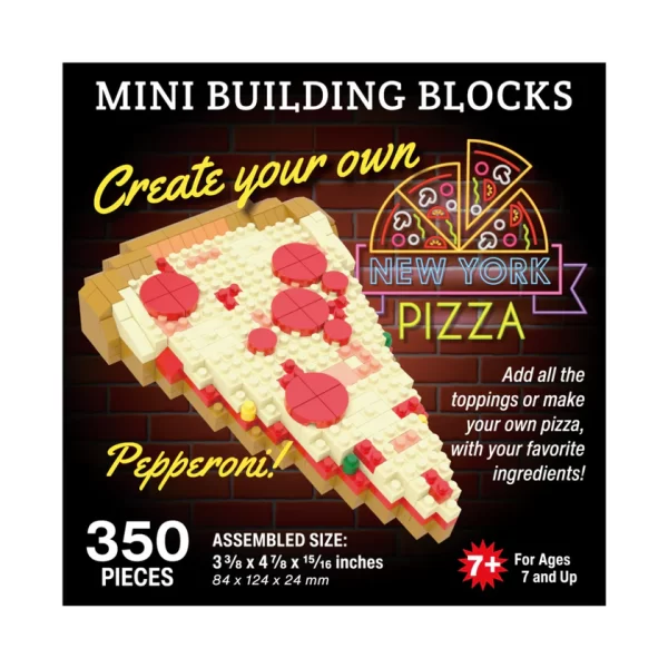 New York Pizza Mini Building Blocks (350 pieces)