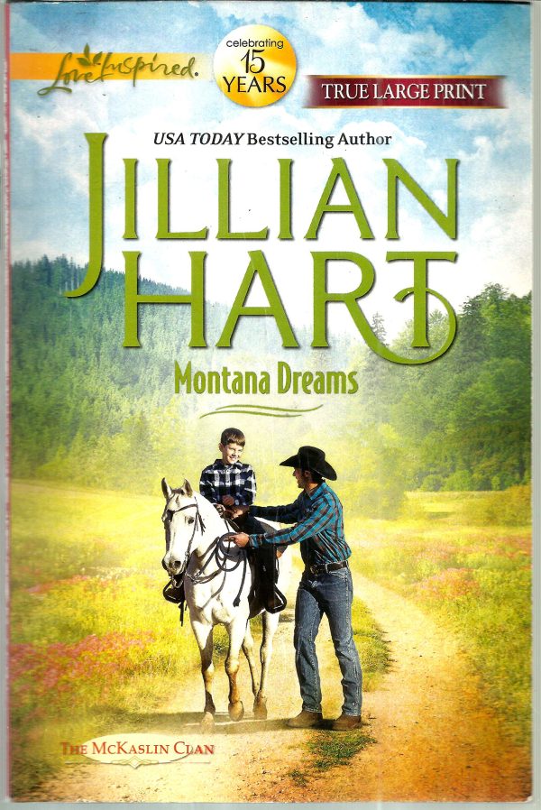 Montana Dreams (Love Inspired LARGE PRINT) [Paperback] Hart, Jillian