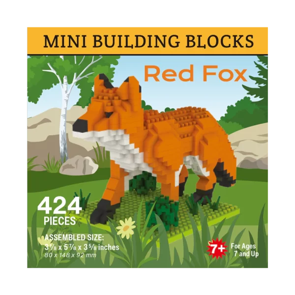 Red Fox Mini Building Blocks (424 pieces)