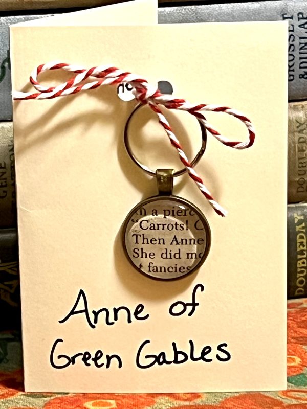 Anne of Green Gables Keychain - "My life is a perfect graveyard of buried hopes…"