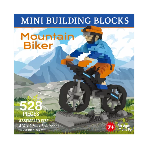 Mountain Biker Mini Building Blocks (528 pieces)