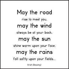 Quotable Magnet - May the Road Rise to Meet You... (Irish Blessing)