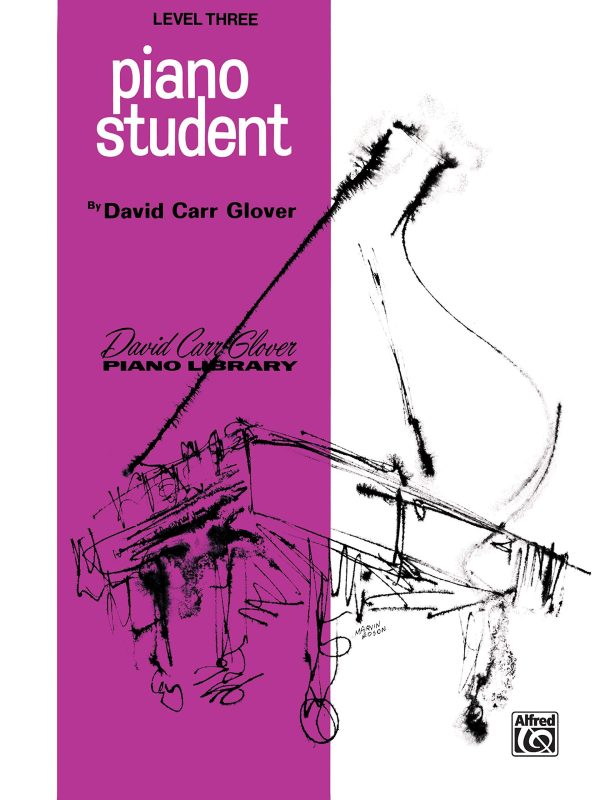 Piano Student: Level 3 (David Carr Glover Piano Library) [Paperback] Glover, David Carr and Garrow, Louise