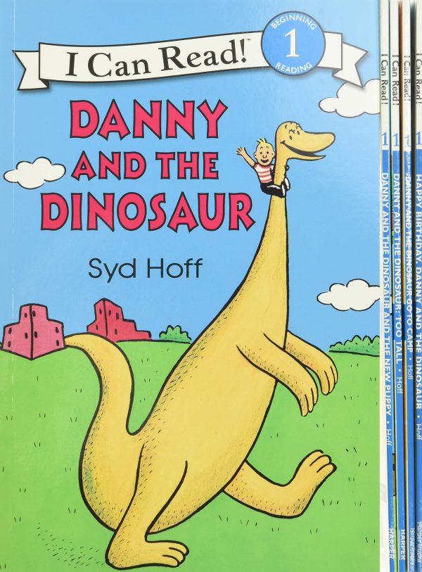 Danny and the Dinosaur: Big Reading Collection: A Box of 5 Books for Beginner Readers (I Can Read Level 1) Hoff, Syd