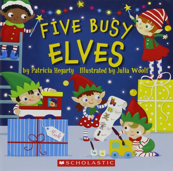 Five Busy Elves [Paperback] Patricia Hegarty and Julia Woolf