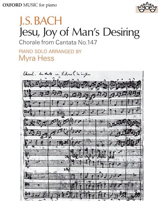 Jesu, Joy of Man's Desiring [Sheet music] Bach, Johann Sebastian