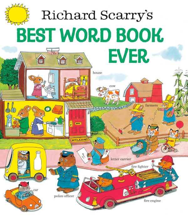 Richard Scarry's Best Word Book Ever (Giant Golden Book) [Hardcover] Scarry, Richard and Golden Books