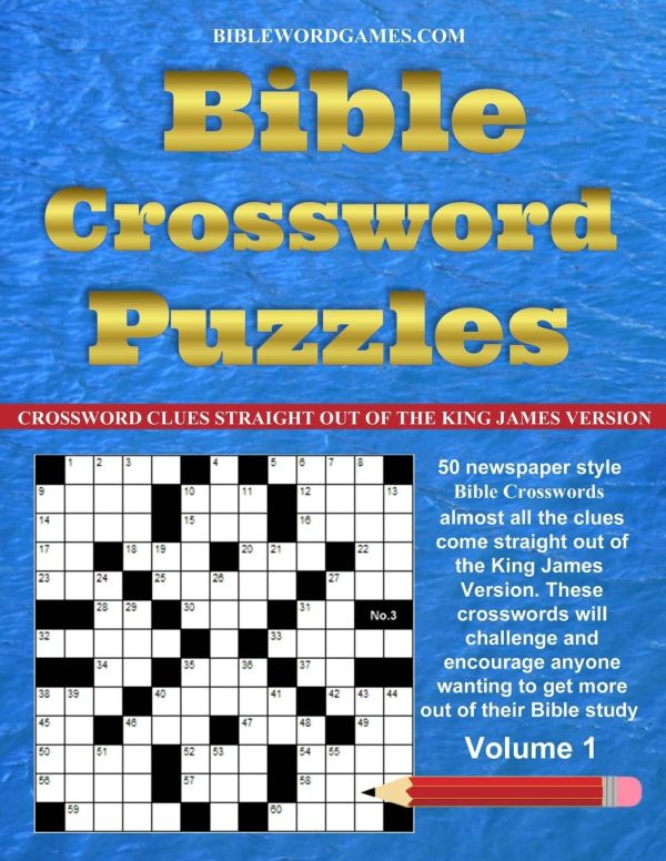 Bible Crossword Puzzles Volume.1 [Paperback] Watson, Gary