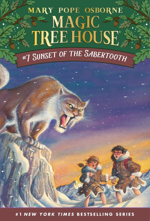 Sunset of the Sabertooth (Magic Tree House, No. 7) [Paperback] Mary Pope Osborne and Sal Murdocca