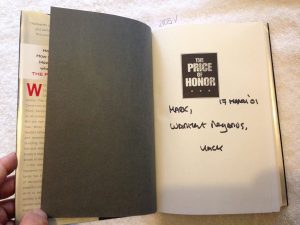 The Price of Honor [Hardcover] Hackworth, David