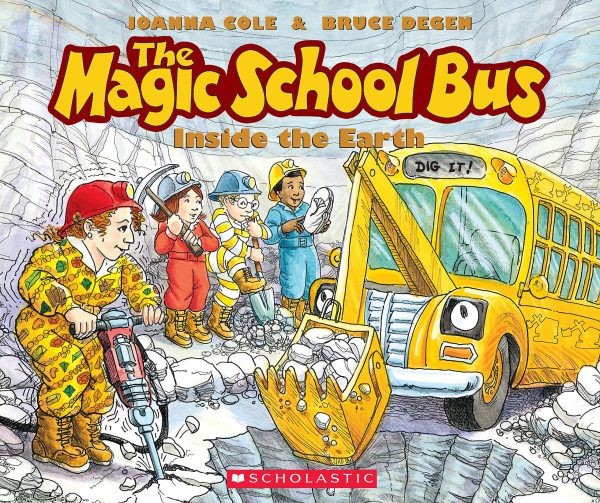 The Magic School Bus Inside the Earth (Magic School Bus) [Paperback] Joanna Cole and Bruce Degen