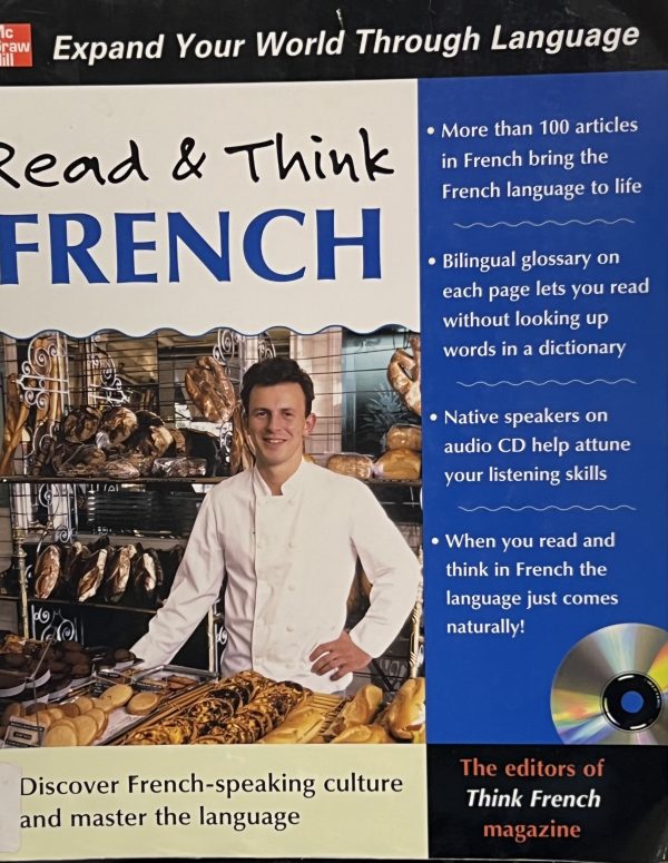 Read & Think French with Audio CD The Editors of Think French! magazine