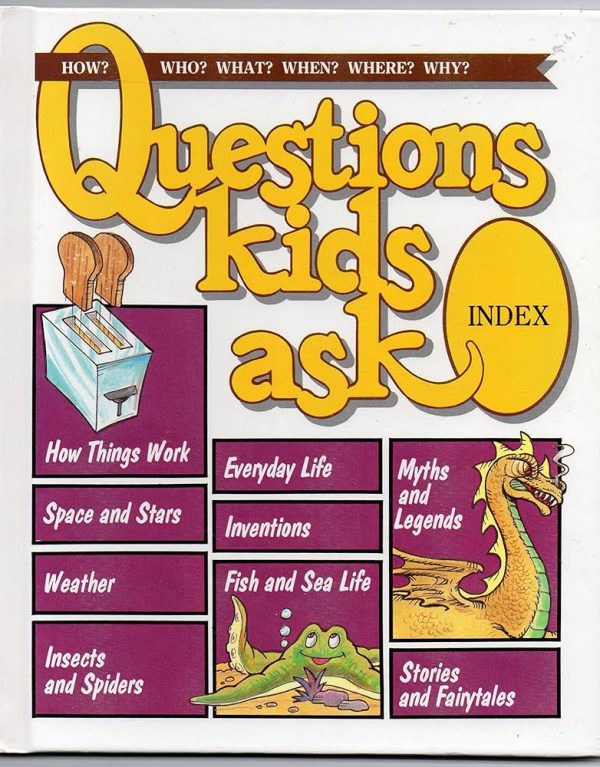 Questions Kids Ask About Inventions (Questions Kids Ask, 13) [Hardcover] Grolier Limited