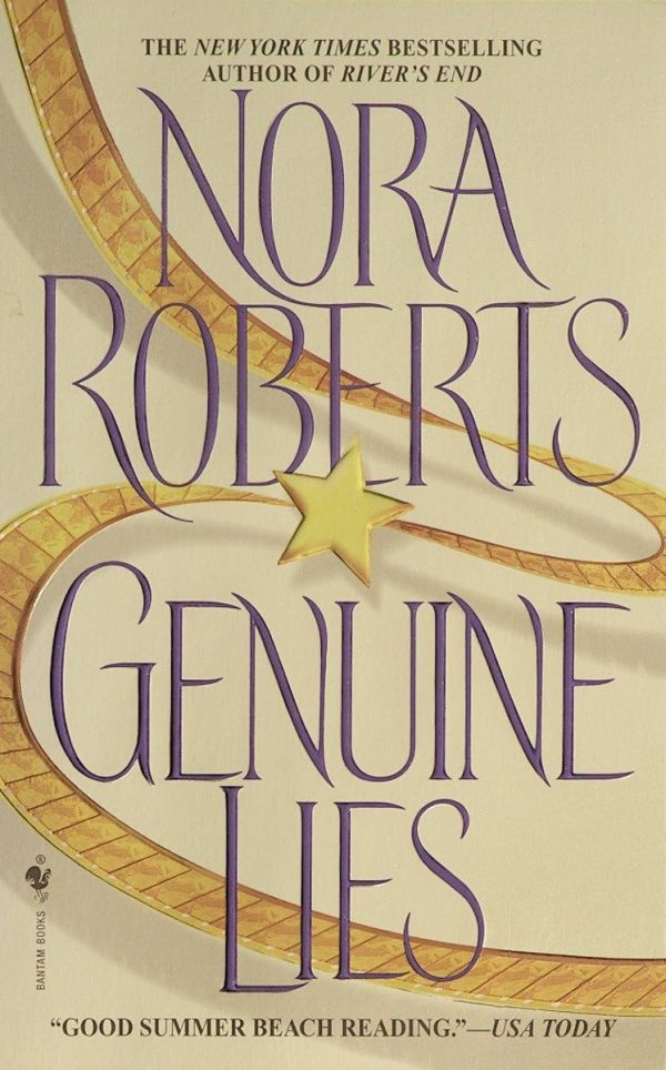 Genuine Lies: A Novel [Mass Market Paperback] Roberts, Nora