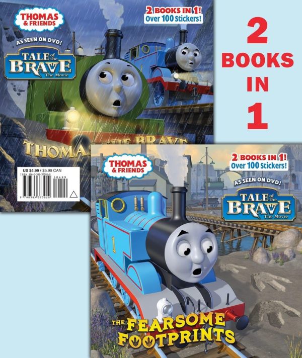 The Fearsome Footprints/Thomas the Brave (Thomas & Friends) (Pictureback(R)) Random House and Stubbs, Tommy