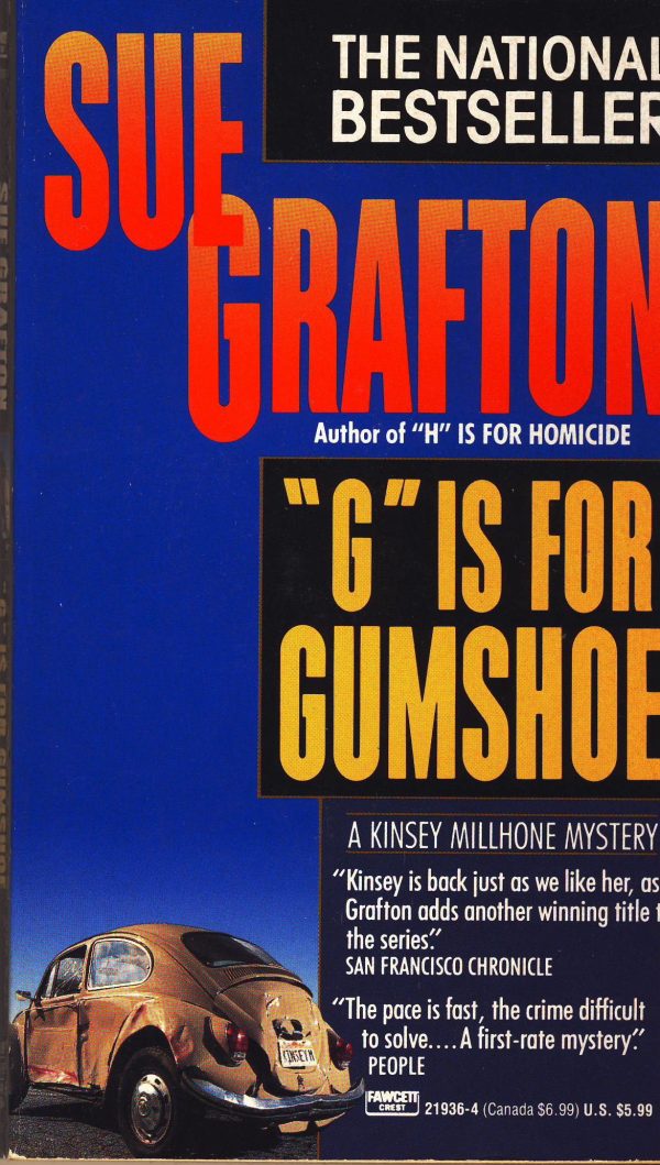 G Is for Gumshoe Grafton, Sue