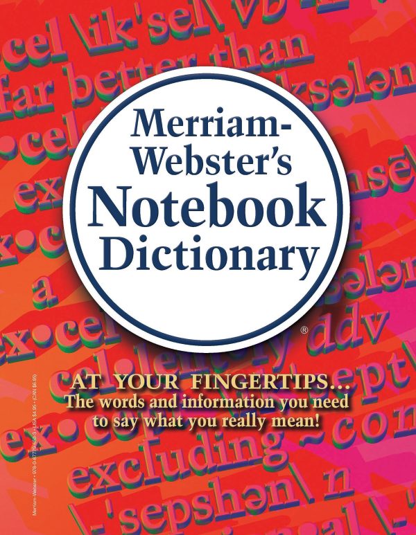 Merriam-Webster’s Notebook Dictionary - Designed for Students - Fits in a 3-ring binder [Paperback] Merriam-Webster