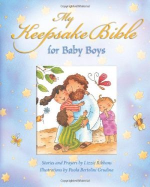 The Baby Keepsake Bible [Hardcover] Ribbons, Lizzie and Grudina, Paola Bertolini