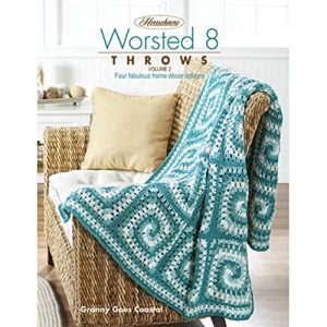 Herrschners Worsted 8 Throws Vol 2 Booklet