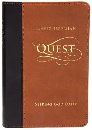 Quest: Seeking God Daily [Bonded Leather] David Jeremiah