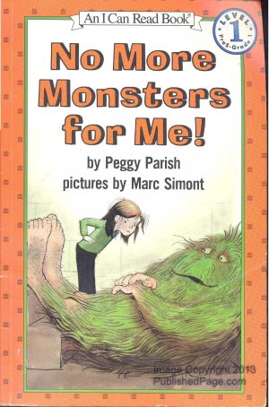 No More Monsters for Me! (I Can Read Level 1) [Paperback] Parish, Peggy and Simont, Marc