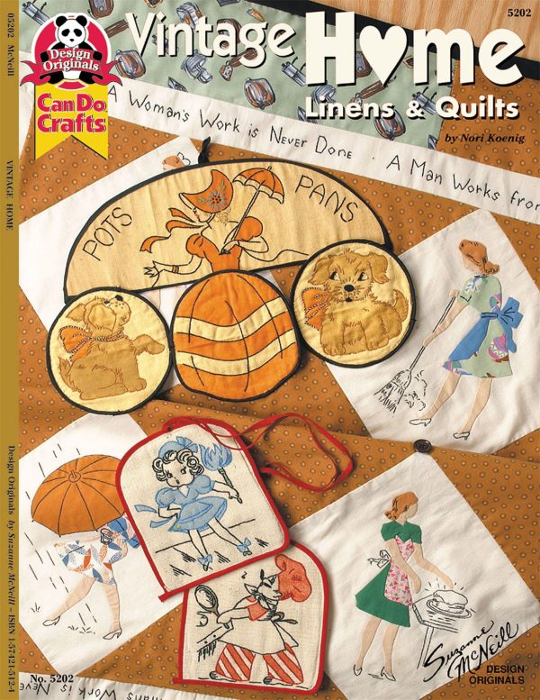 Vintage Home: Linens & Quilts, No. 5202 [Paperback] Nori Koenig