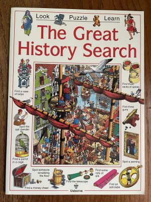 The Great History Search (Look, Puzzle, Learn Series) [Paperback] kamini-khanduri-susan-mayes