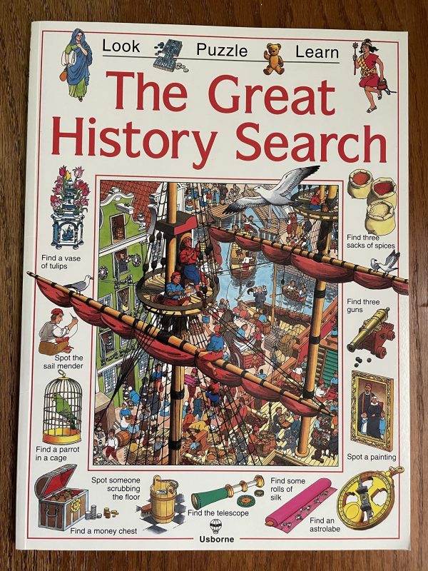 The Great History Search (Look, Puzzle, Learn Series) [Paperback] kamini-khanduri-susan-mayes