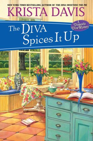 The Diva Spices It Up (A Domestic Diva Mystery) [Hardcover] Davis, Krista