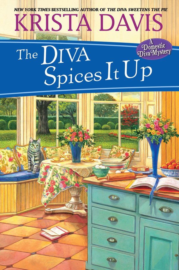 The Diva Spices It Up (A Domestic Diva Mystery) [Hardcover] Davis, Krista