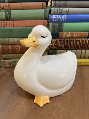 Vintage Porcelain Proud Duck