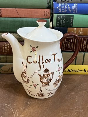 Vintage Tilso Coffe Time Machine Coffee Pitcher