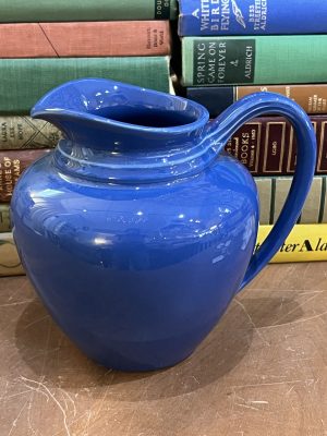 Blue Milk Pitcher (Flamingo China "Nancy Calhoun" Portugal)