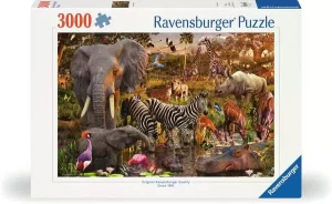 Jigsaw Puzzle African Animal World - 3000 Pieces Puzzle (SKU 837)