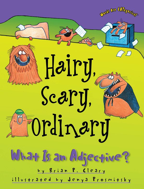 Hairy, Scary, Ordinary: What Is an Adjective? (Words Are CATegorical ®) [Paperback] Cleary, Brian P. and Prosmitsky, Jenya