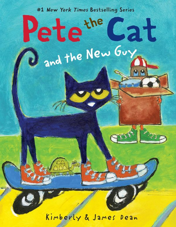 Pete the Cat and the New Guy [Paperback] Dean, James and Dean, Kimberly