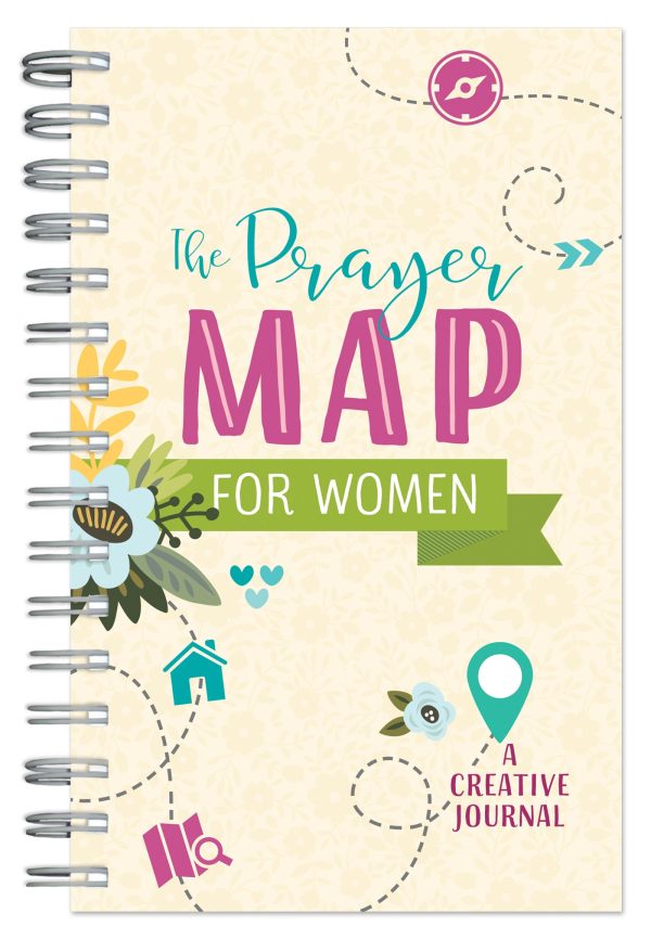 The Prayer Map(r) for Women: A Creative Journal (Faith Maps) [Hardcover] Compiled by Barbour Staff